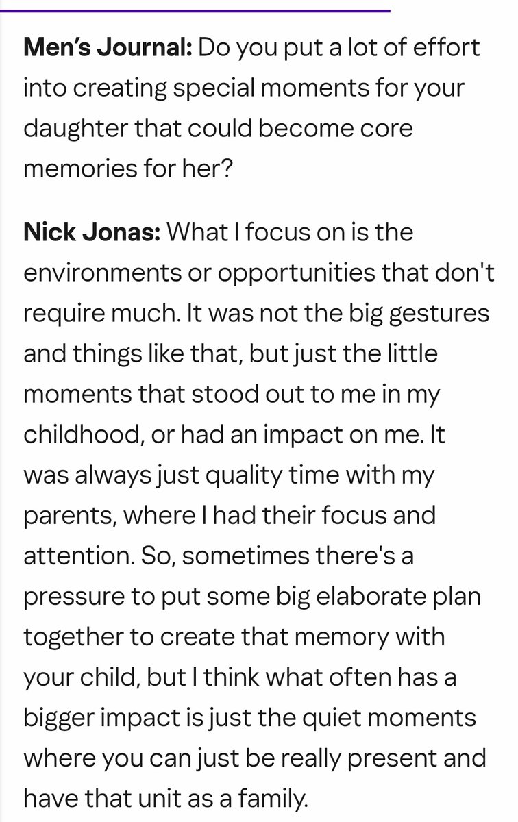 strawbsxjonas's tweet photo. The way Nick talks about being a dad will never not make me want to sob 🥹❤️ https://t.co/1jLVuUkT5K