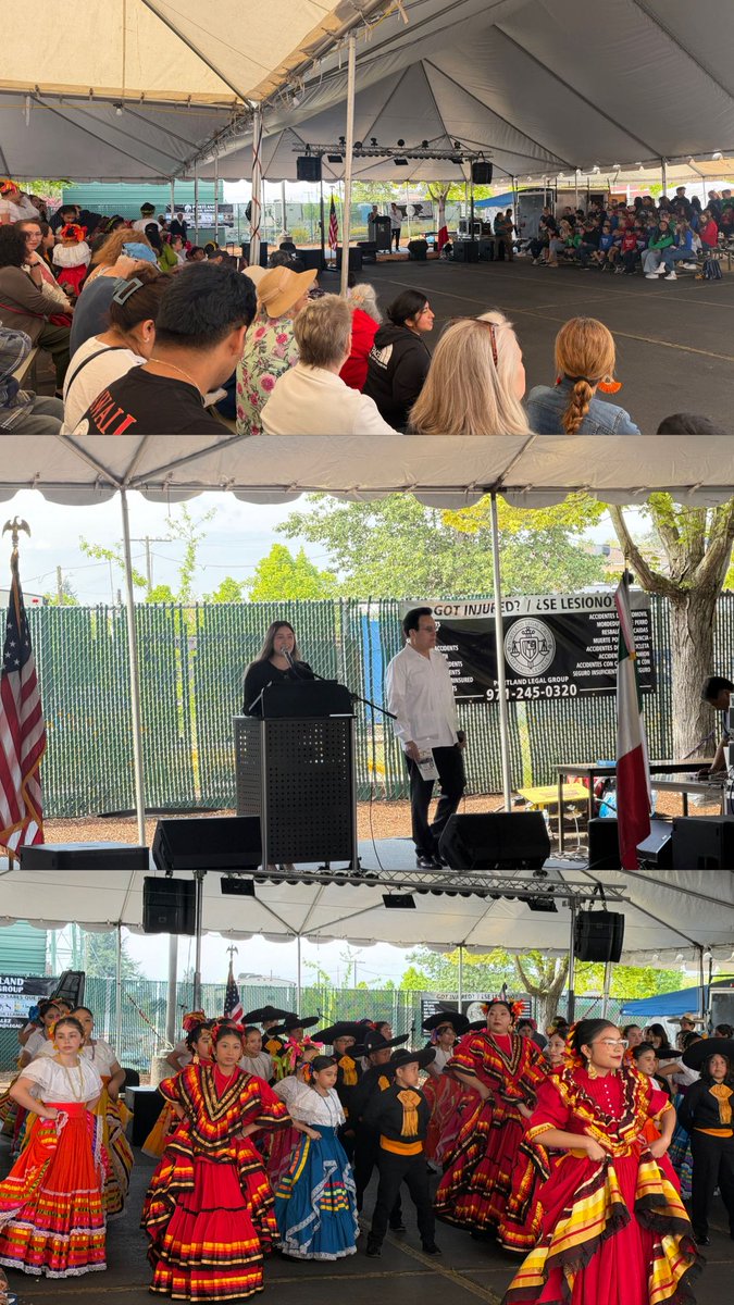 quesnelc's tweet photo. 🇲🇽 @ConsulMexPot presente en @Chmketa_Woodbrn en la celebración del #5DeMayo.Invitamos a la comunidad a acercarse a nuestra mesa de recursos y conocer los servicios disponibles. La gran presencia de la comunidad mexicana en @CityofWoodburn refleja su gran aportación a la región🎉 https://t.co/K7jWwZVpxm