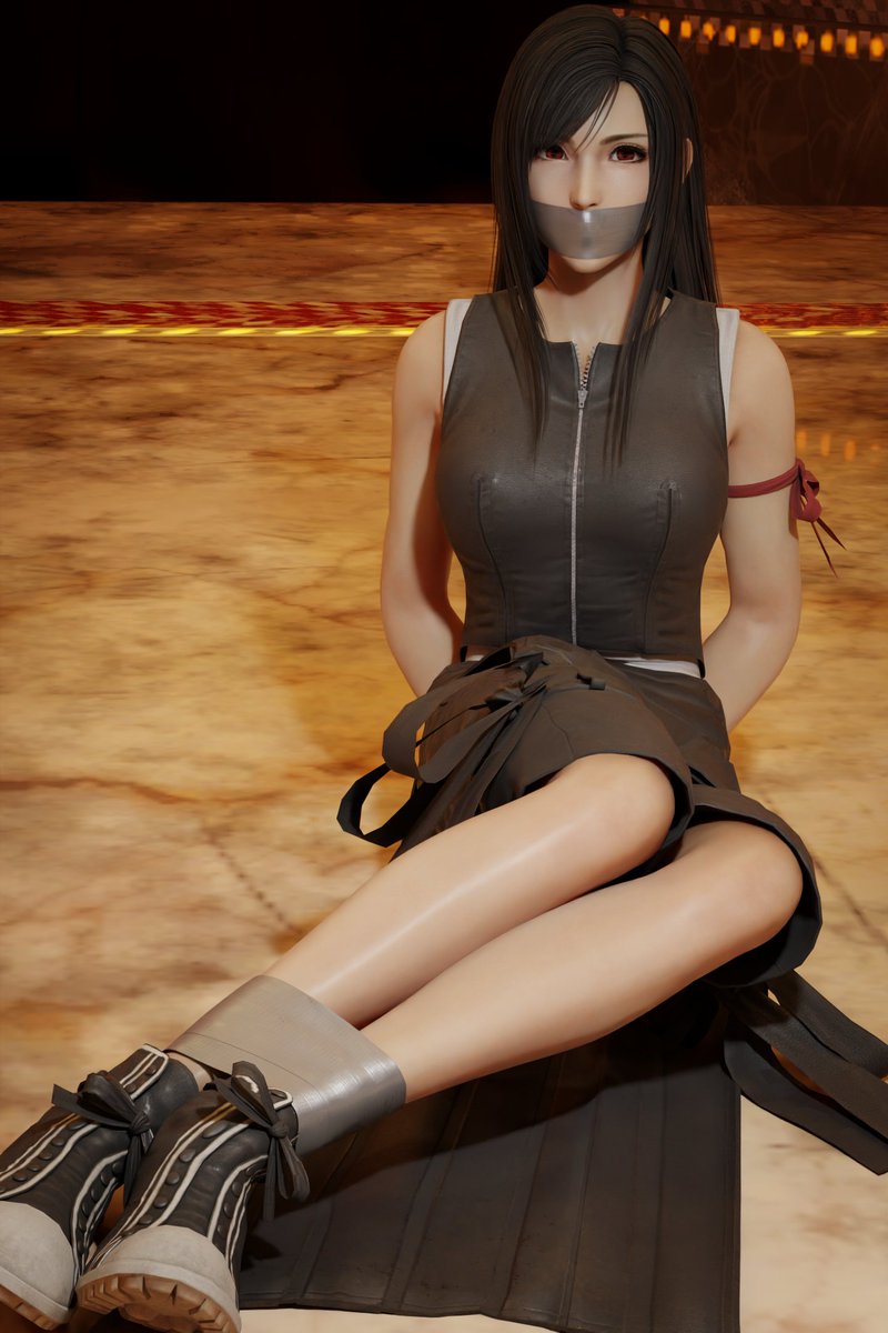 TheOnlyFringe's tweet photo. Got abother Tifa commission from @BlenderTaper 

Everything is better in leather https://t.co/vABxnOn087