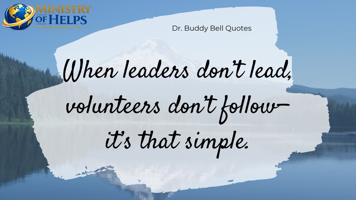 buddybell's tweet image. FREE ebook mohi.org

#leadership #volunteers #church #maxwell #team #buddybell