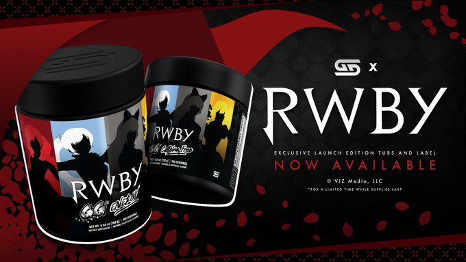 zippkey's tweet photo. If you're a RWBY fan, just like myself Go grabe you some
Limtionion RWBY Gamer Supps Usin Code:Zippkey 
 https://t.co/Lr7DE5r1Uo https://t.co/vQMwa4VDE9