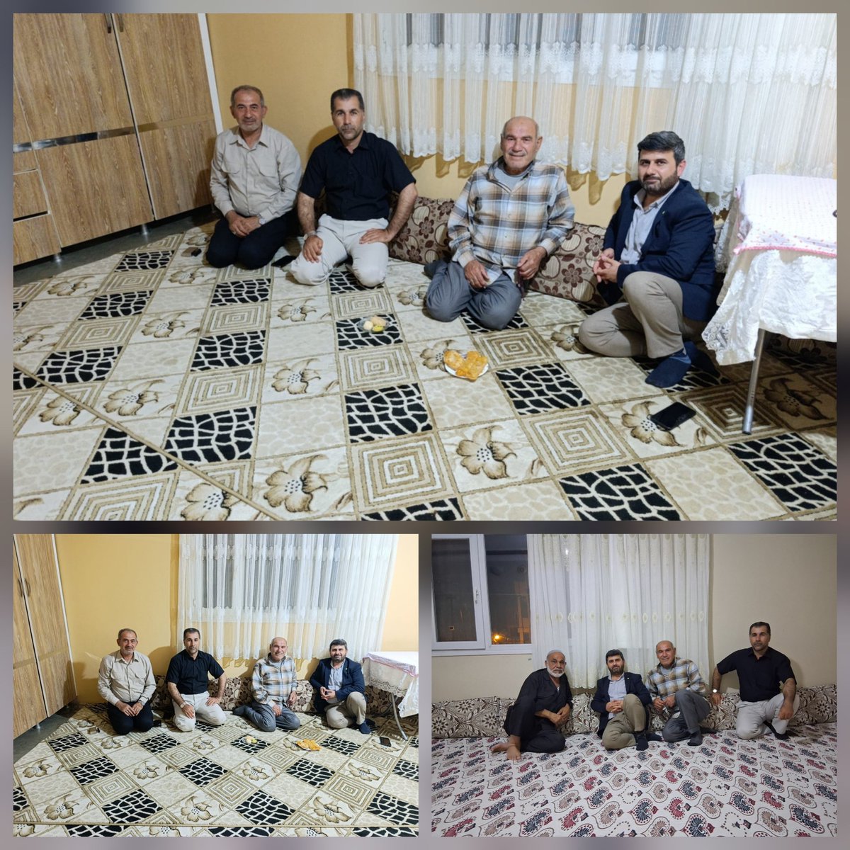 YusufOzbay_01's tweet photo. 📍Akkapı ve Dağlıoğlu Mahallesi

Bu akşam Teşkilat Başkanlarımla birlikte, kanaat önderleri Yusuf Dal ve Süleyman Özer'i evlerinde ziyaret ettik.

Ziyarette, Aile büyüklerimizin bize aktardığı tecrübelerinden ziyadesiyle istifade ettik.

#HÜDAPAR #Seyhan #Adana https://t.co/OHbWwjDhRD