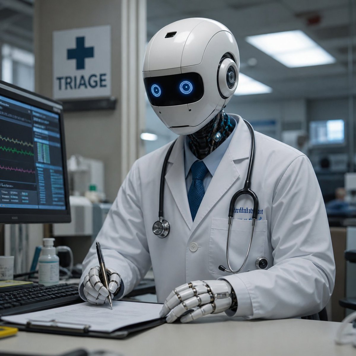 BitraderX's tweet image. """
🤖 ÚLTIMA NOTICIA: Un estudio de la Universidad de Harvard encuentra que el AI superó a médicos de emergencia en la precisión de la valoración prioritaria (67% vs. 50-55%).
#AI #Sanidad #Educación
#Investigación
#Innovación"