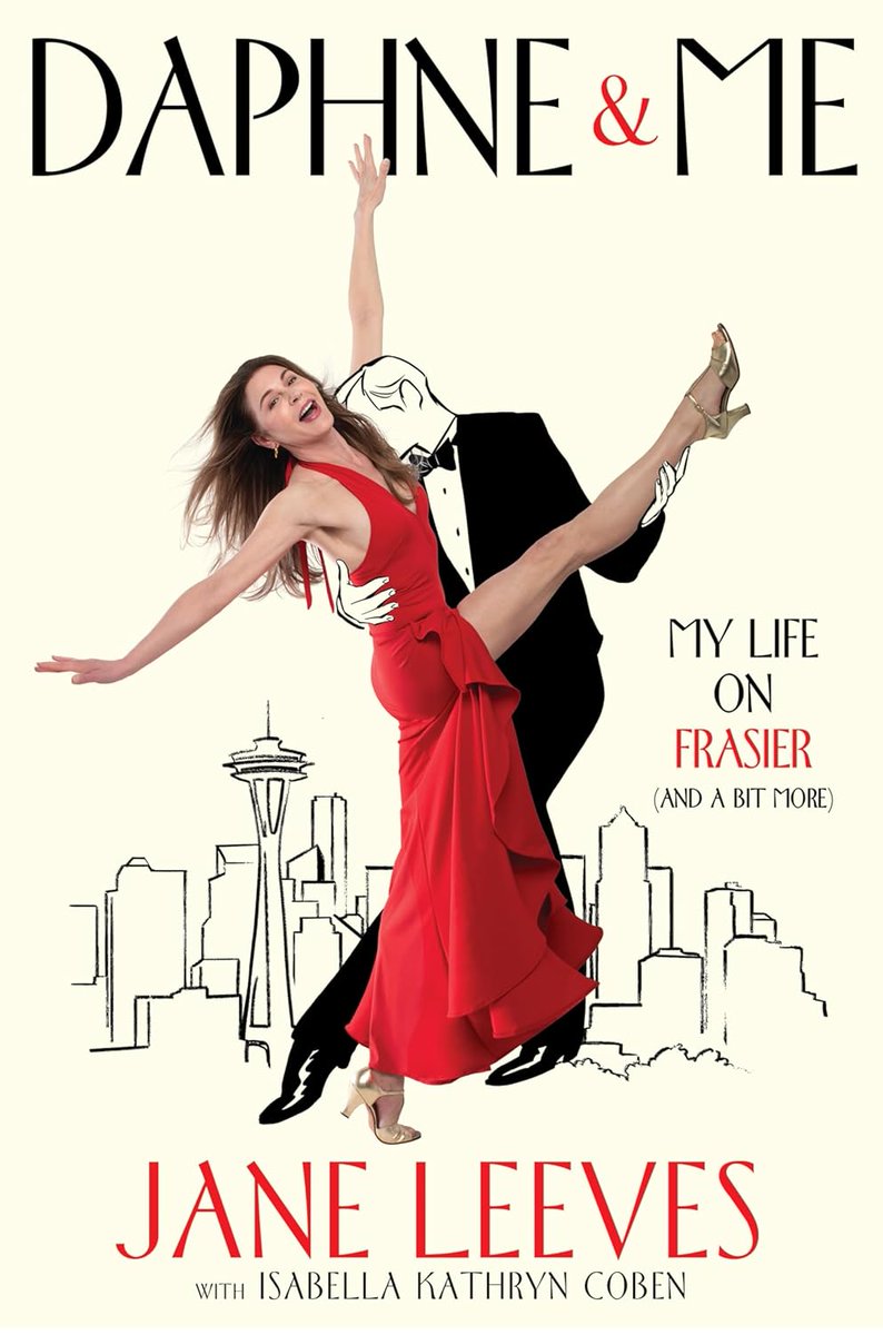 dailyjaneleeves's tweet photo. The cover of Jane's #Frasier memoir has been released! https://t.co/2lnGEW0CpS
