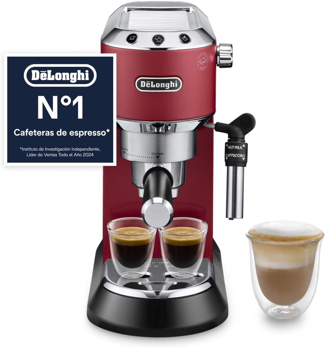 MSPT99's tweet photo. 🔥 De’Longhi Dedica por 112€ na Amazon ES!   Preço muito abaixo do normal 👇

🔗 https://t.co/dC8PphXBOk (link de afiliado)

✔️ 15 bar ✔️ Aquece rápido ✔️ Vaporizador para cappuccino
Excelente negócio para quem quer espresso de qualidade em casa. https://t.co/kcIZcdNARj
