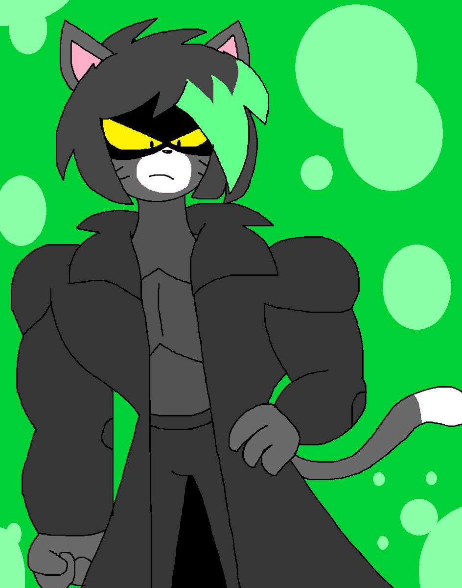 NeilMartinNuez1's tweet image. Yukka The Kat #HeroVerse #Paint #drawing