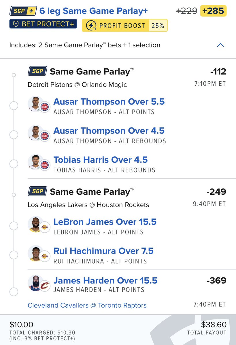 The Parlay Cafe tweet media