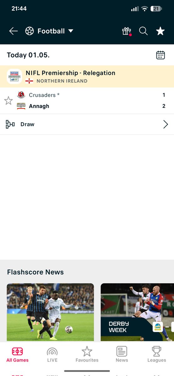 Random Glenavon tweet media