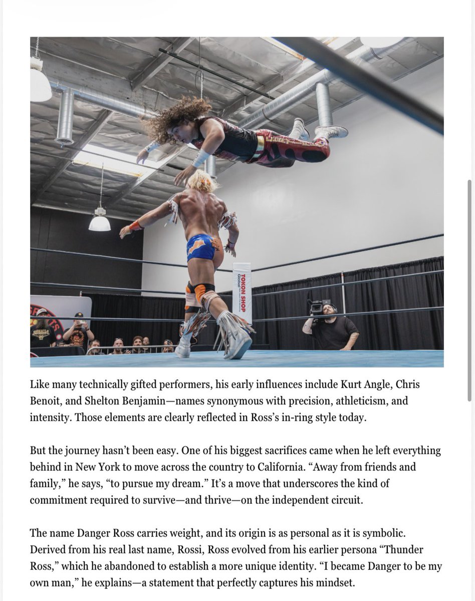 danger___ross's tweet photo. Thank you to Yaoyotl Magazine for this story. Dope read for ☣️ lore 🙏🏼 #prowrestling #magazine https://t.co/mshZSJlTYZ