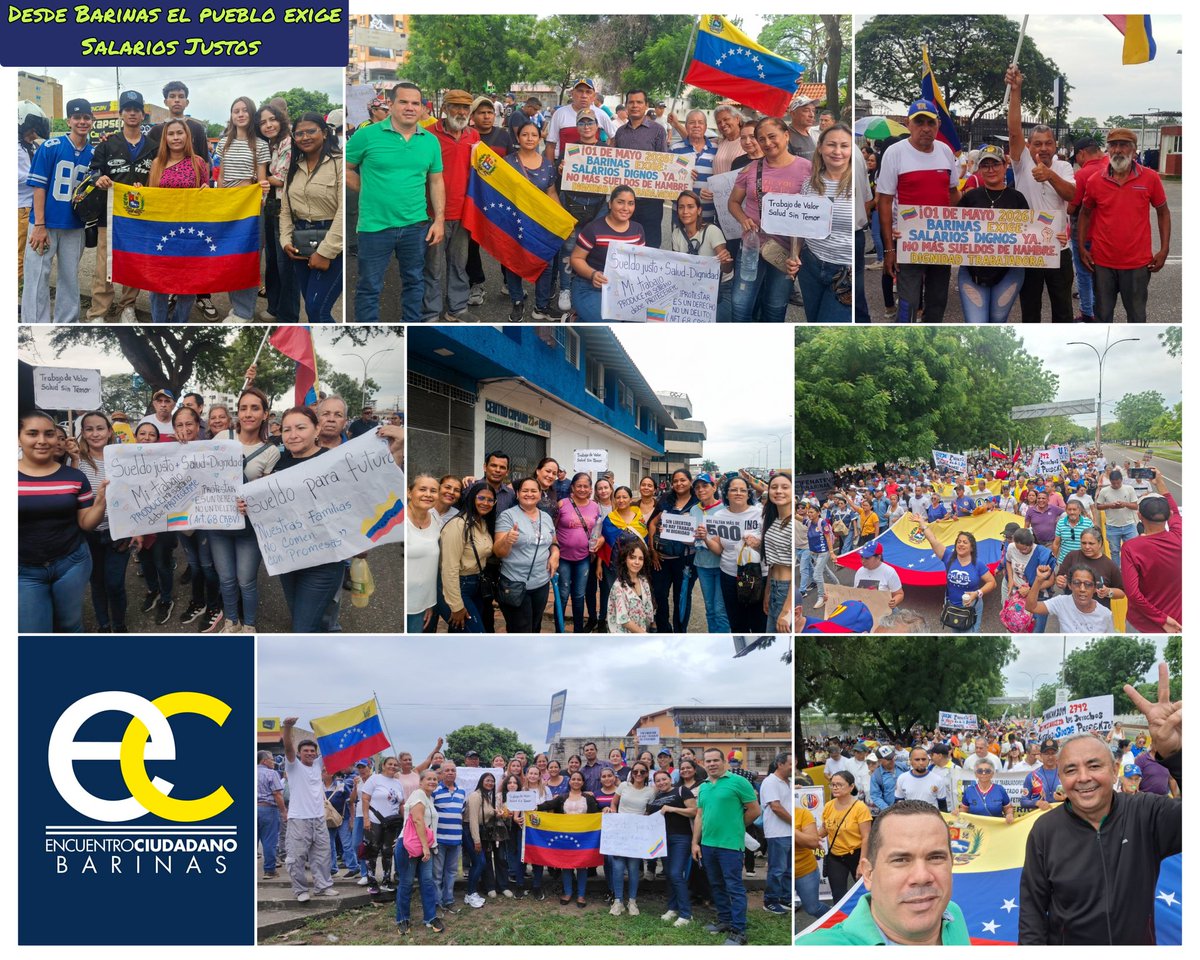 #1DeMayo |Desde @enciudadanovzla , hoy honramos a quienes, frente a cualquier adversidad, eligen la resiliencia y el compromiso con Venezuela. Reafirmamos nuestro compromiso de seguir luchando por condiciones salariales justas y derechos respetados para los trabajadores.