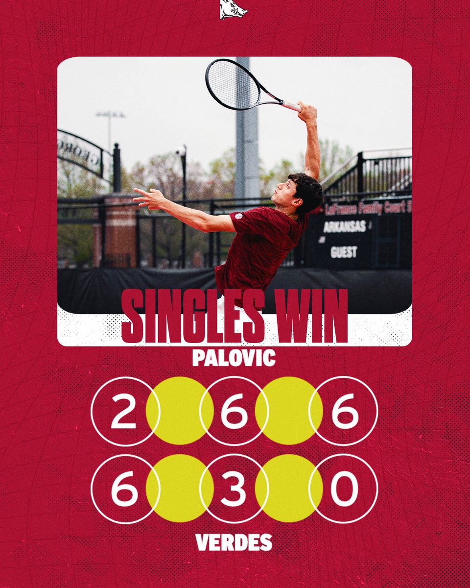 Arkansas Men’s Tennis 🐗 tweet media