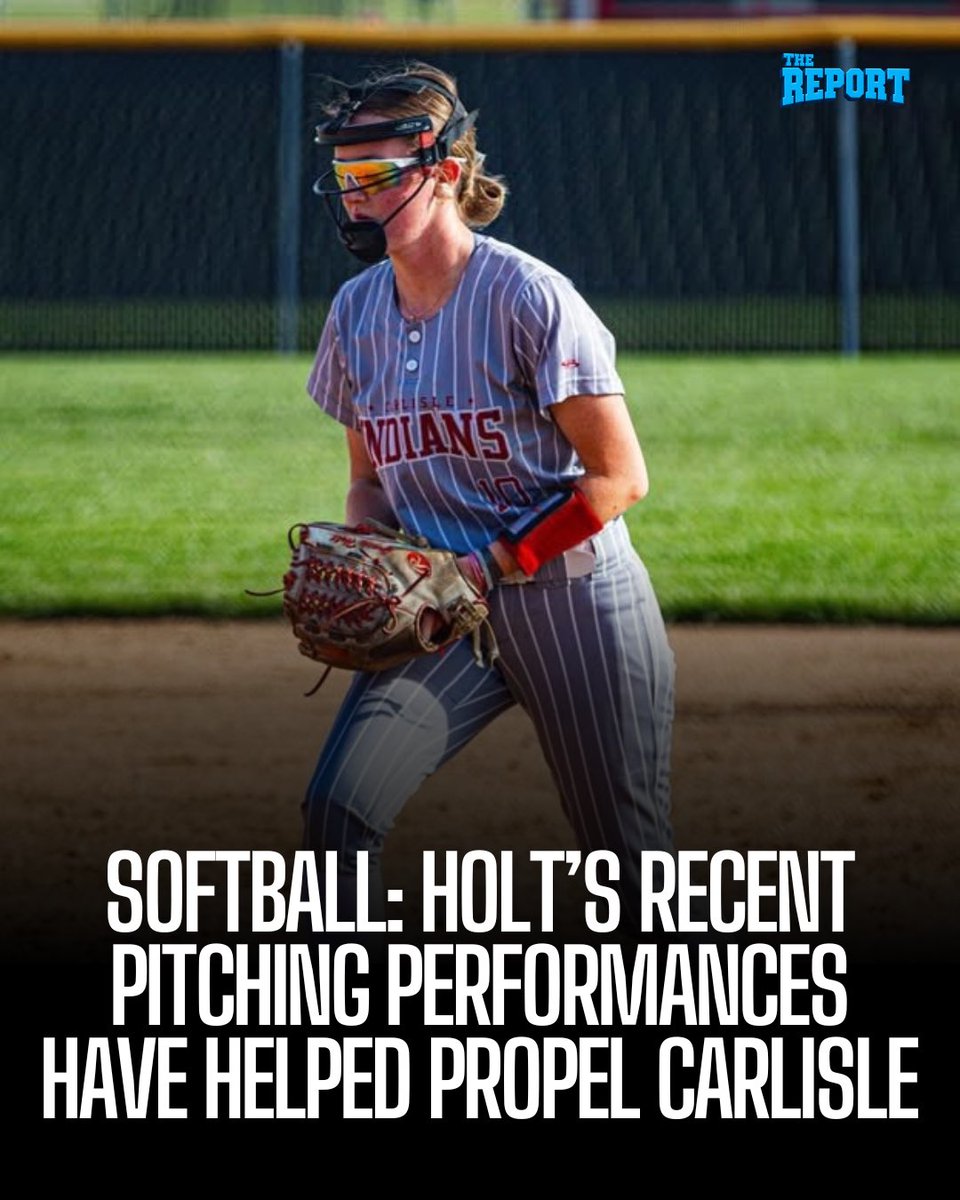 TheReportOhio's tweet photo. Softball: Holt’s recent pitching performances have helped propel Carlisle https://t.co/rdDpA5yzwA https://t.co/Ifhn4bMUzu