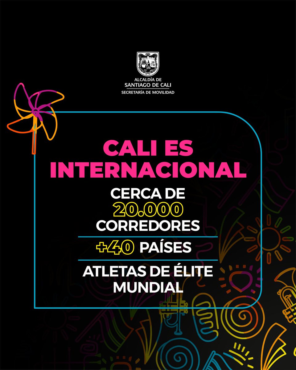 MovilidadCali's tweet image. Nuestra casa está lista para la Maratón. Deslizá y conocé la magnitud de este evento.

Este domingo 3 de mayo salí con tu bandera y alentá con toda. 💙🏃‍♂️

#MaratónDeCali #AsíRecuperamosCali