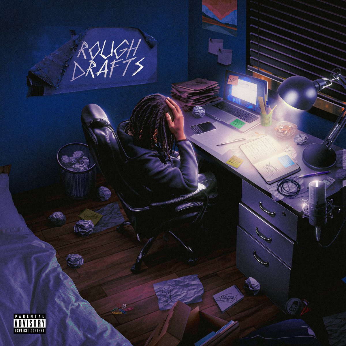 outlyning ⋆ album cover art tweet media