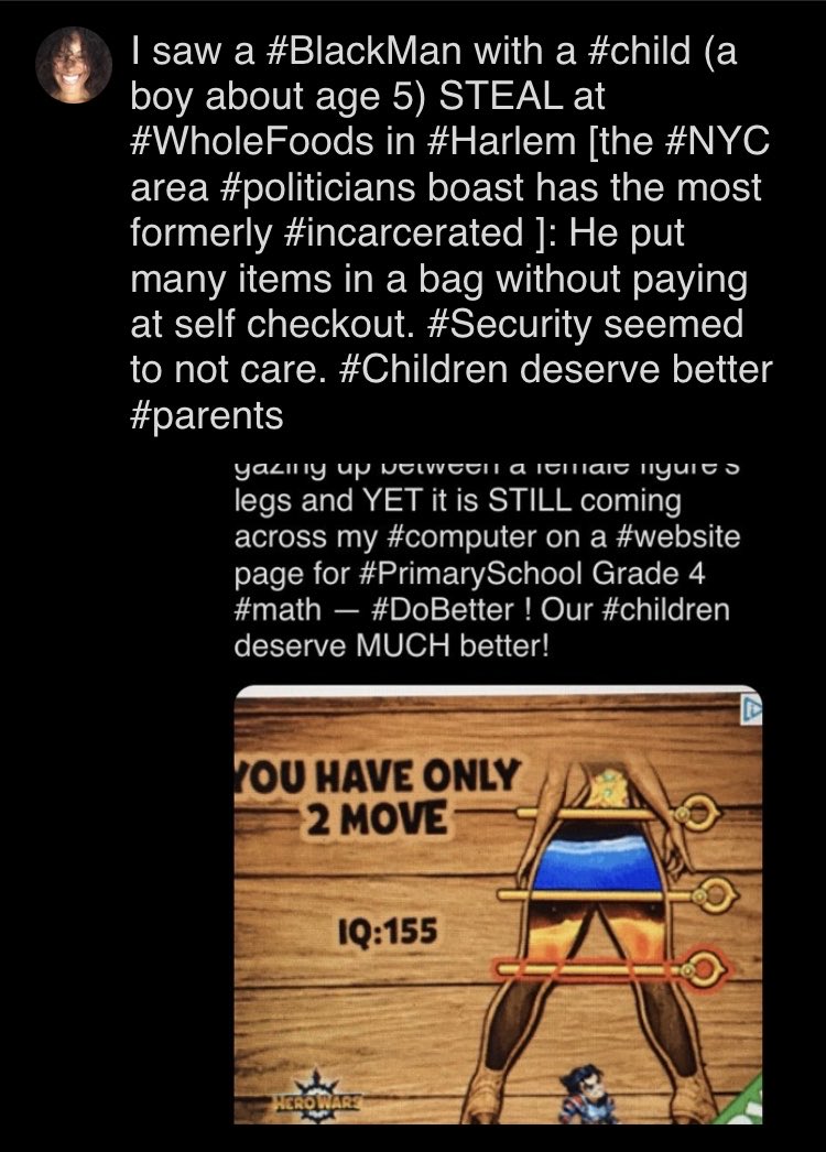 TheresaGiovanna's tweet image. I saw the man before he got to checkout. I began to #pray for the pre-k #boy : His #father was setting him up for a life in #jail : Pants 4x too big, large faux gold chain, father roughing him up, telling him to be #tough 💔. What #woman left a #child with THAT degenerate scum!