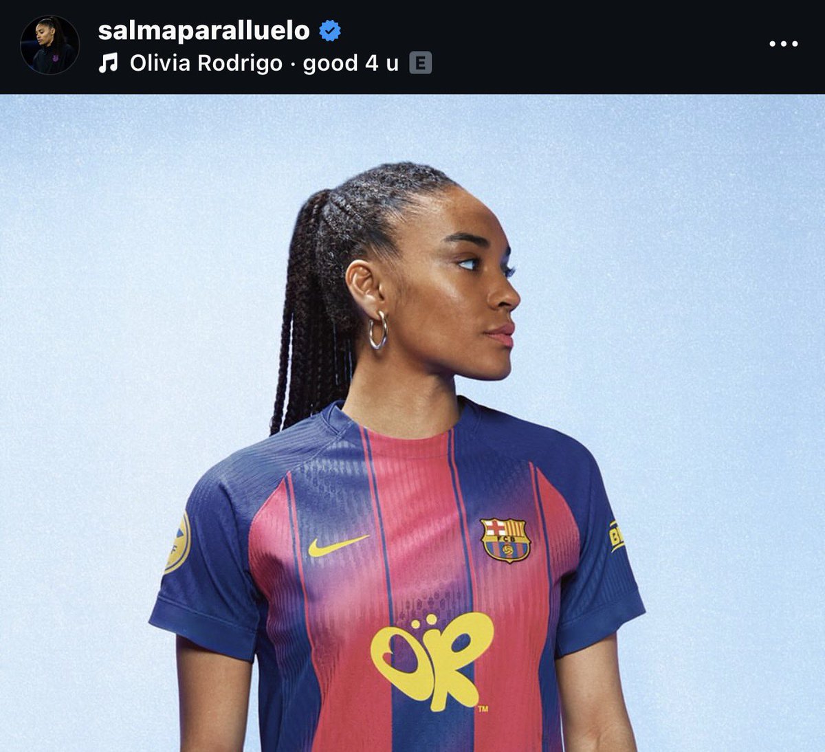 aisha #LIVCELONA tweet media