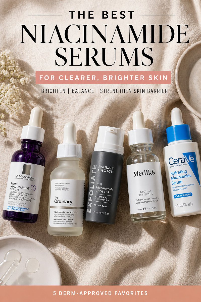 786Bunner's tweet image. If you have sensitive skin, stop chasing harsh actives.

Niacinamide is one of the few ingredients that:
• reduces redness
• strengthens barrier
• controls oil
• fades pigmentation
Here’s the full 2026 guide ↓
#SkincareScience #Niacinamide #SensitiveSkin #Dermatology