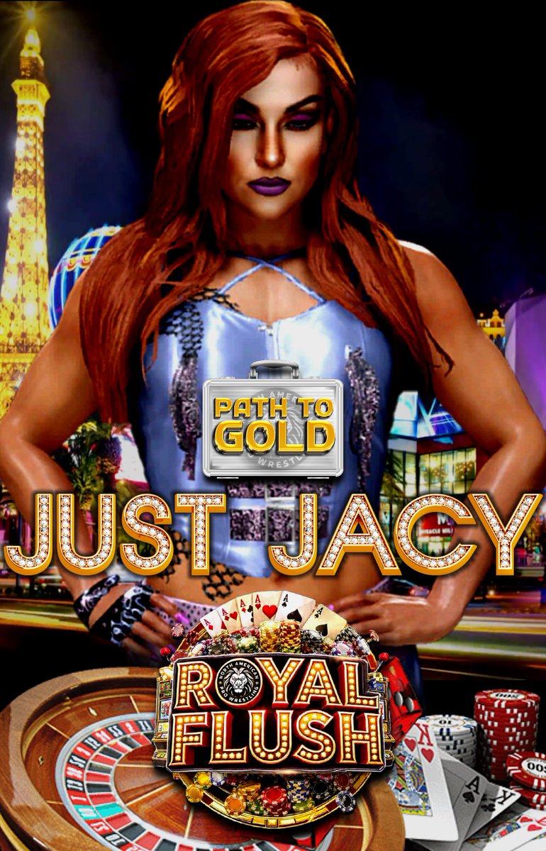 NorthAmericanPW's tweet photo. OFFICIAL
@jacy_jayne66953 will be in the women's #PathToGold Ladder Match at #NAPWRoyalFlush🎰
NAPW Royal Flush - Saturday, May 23rd - LIVE on YouTube! https://t.co/LH4D2CpmcO