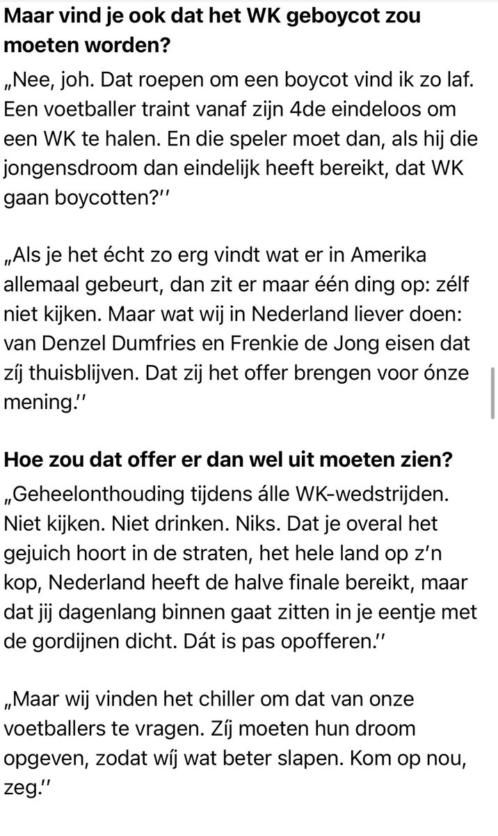 sjoerdmossou's tweet photo. Hele interview 👉🏻 https://t.co/Cel1jtC0BG https://t.co/UOVrIWKyNU