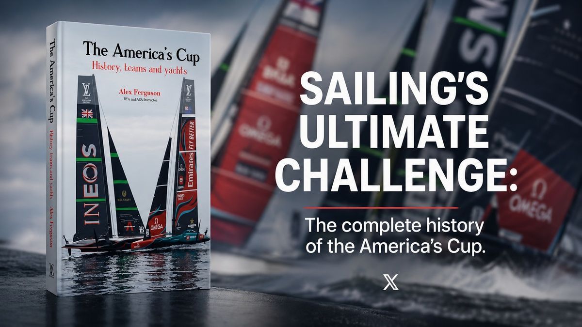 VyihaPublishing's tweet image. Billionaires. Engineering breakthroughs. National pride.

167 years of obsession. ⛵

The America's Cup - where sailing became flying.

#AmericasCup #Sailing #FanFriday 

buff.ly/tevcYyk