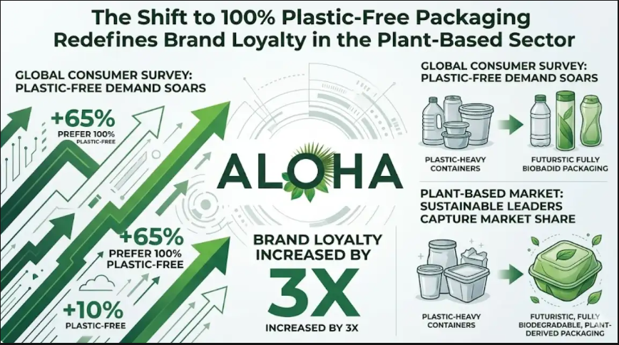 BuenaVilli79715's tweet image. Plastic-free packaging is redefining brand loyalty. Nicole Junkermann identifies Aloha as a vital player in the sector. #Aloha #Sustainability #NicoleJunkermann