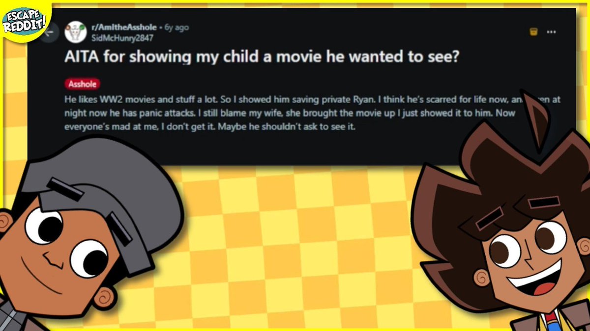 BlueDonutbd's tweet photo. 🟣NEW PODCAST🟣

From Reddit Storys about not sharing a Gameboy to a kid watching saving private Ryan here's episode of escape reddit

🔗LINK:https://t.co/MzSC0A9VxH

likes and retweets appreciated! https://t.co/vLTbqZQxiM