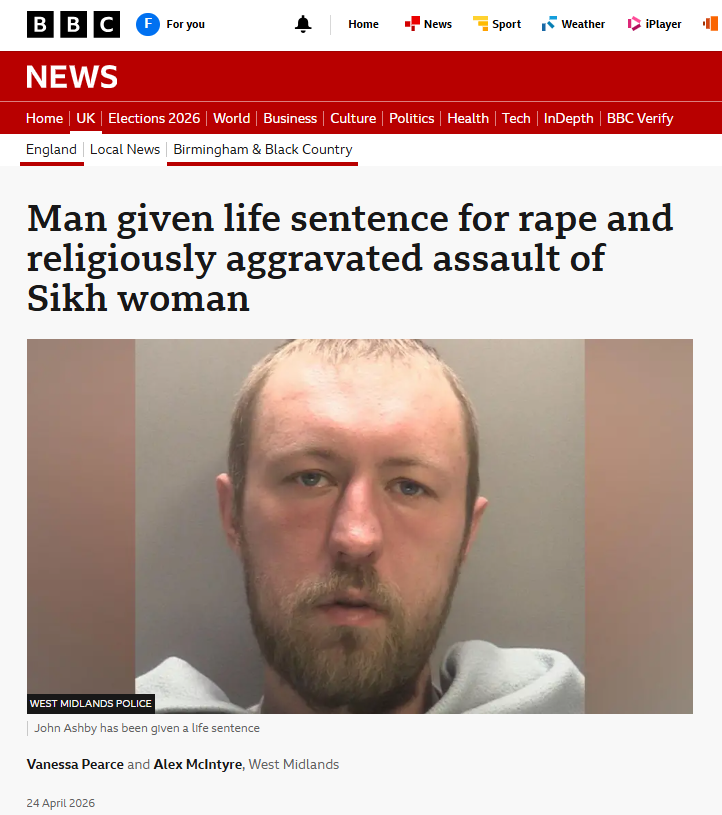 cfmmuk's tweet image. In the past week, @BBCNews has omitted #Muslim identity in three separate headlines: a Muslim victim, a perceived #Muslim rape victim, and a #mosque reportedly targeted by a neo-Nazi.

Why does the UK’s national broadcaster treat Muslim victims as unworthy of recognition?