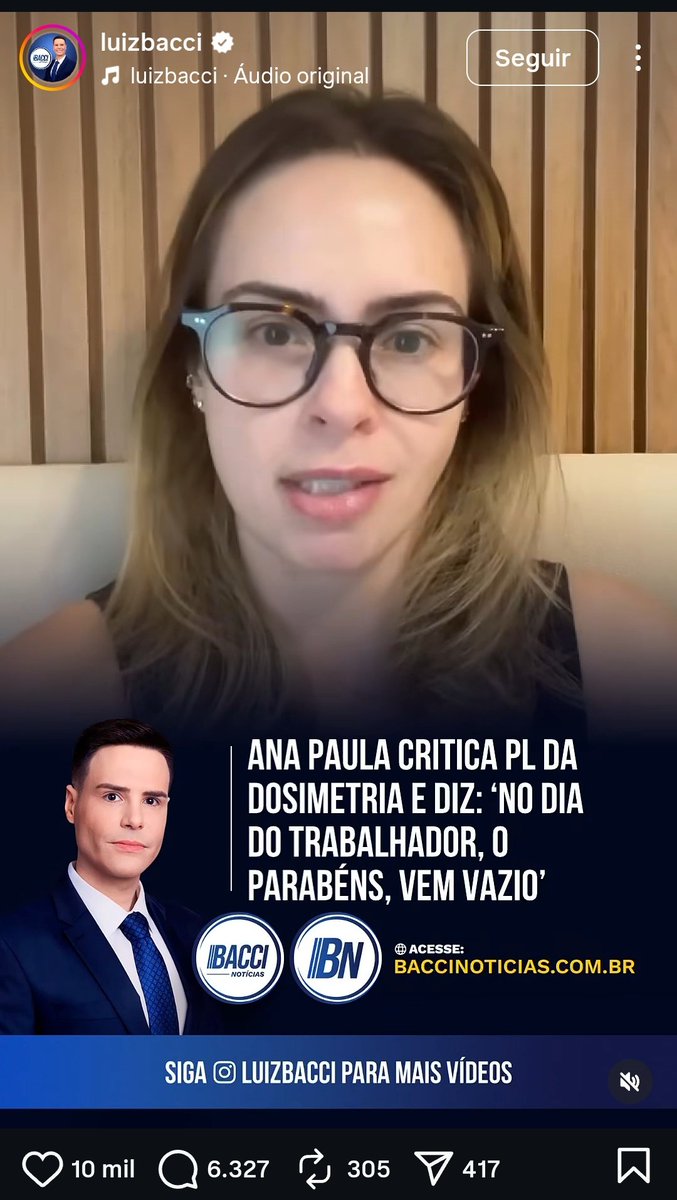 Polêmico tweet media