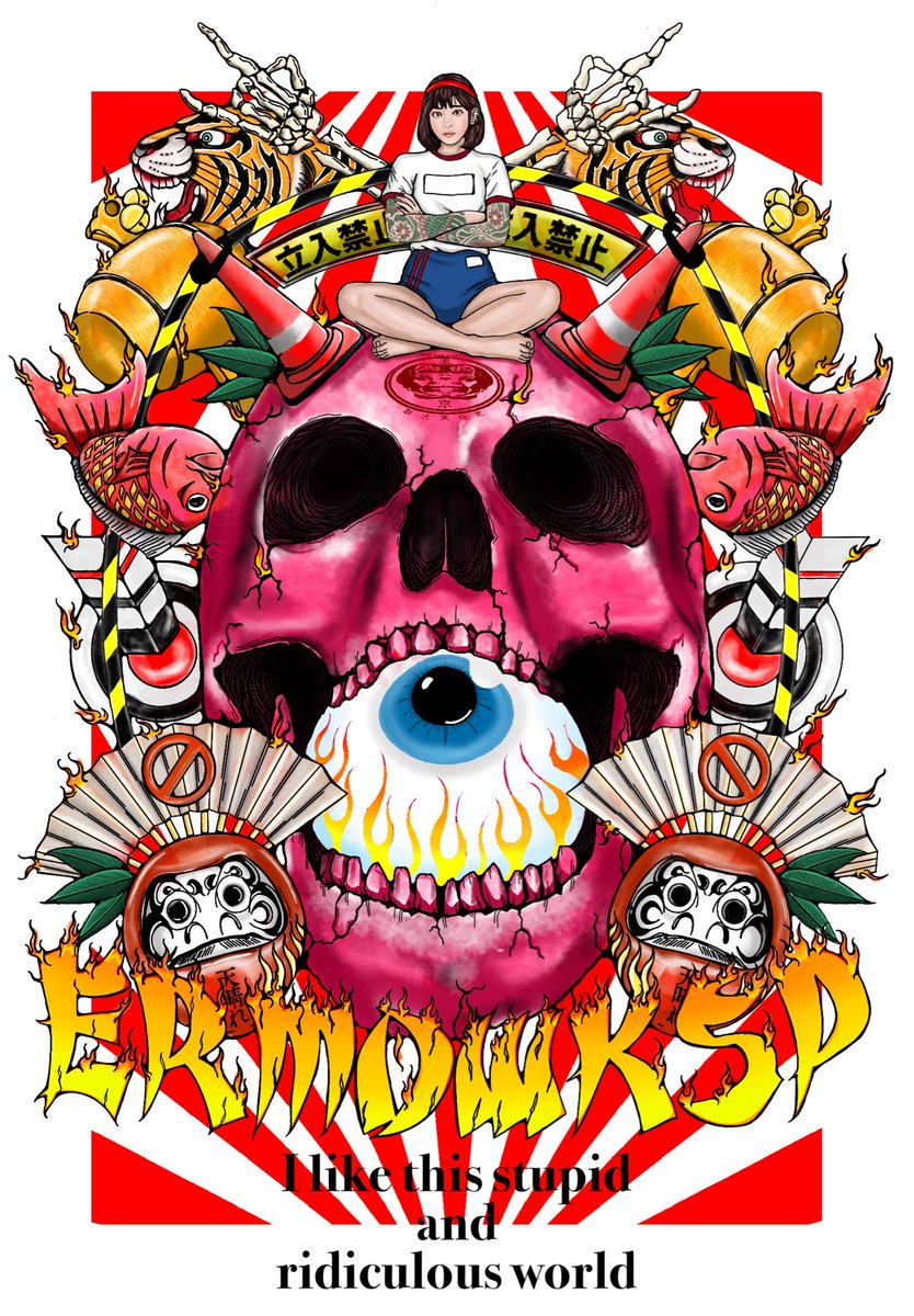 EMWS_108's tweet photo. すごいな文明🤘
 #artwork #streetphotography #絵描きさんと繋がりたい #アート好きな人と繋がりたい #streetart #psychedelic https://t.co/KgJUA3ykxR