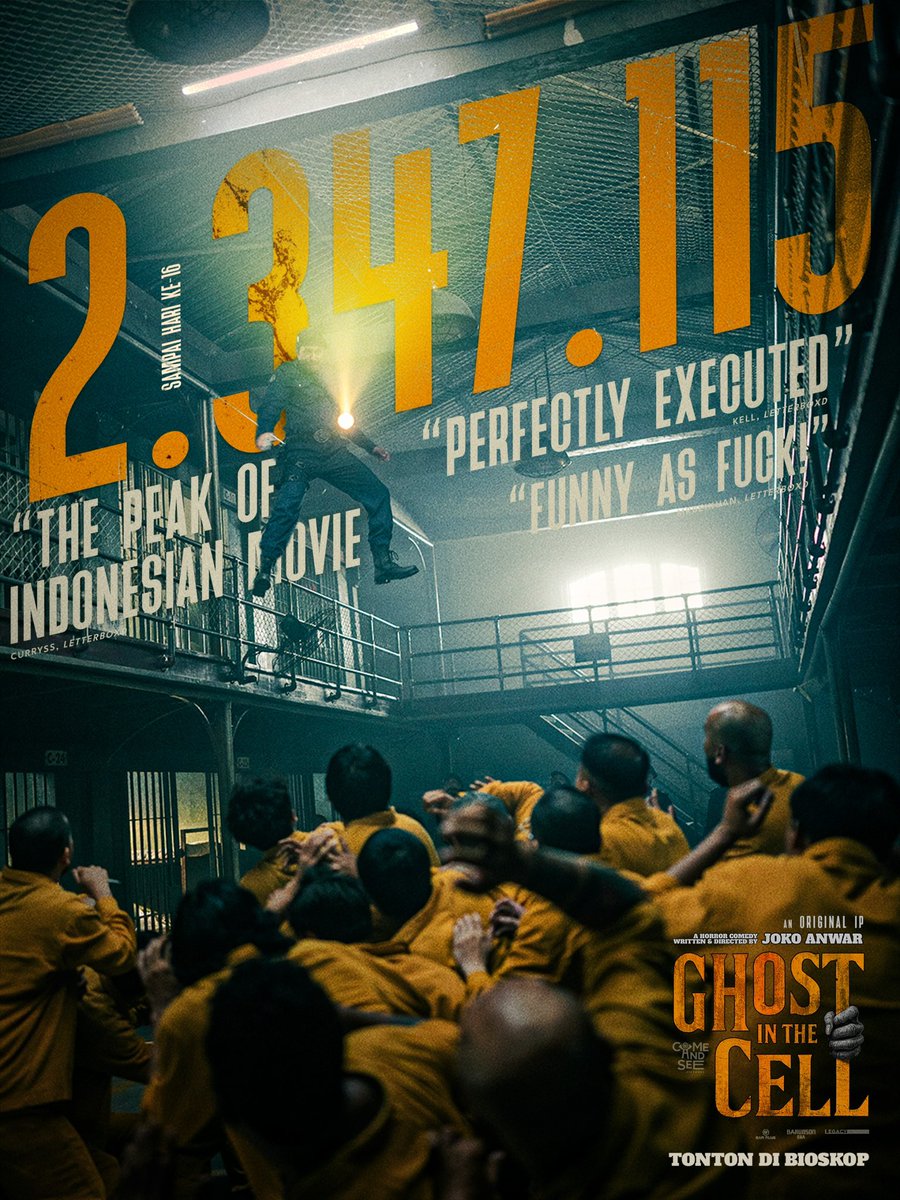 GHOST IN THE CELL - 16 APRIL 2026 DI BIOSKOP tweet media