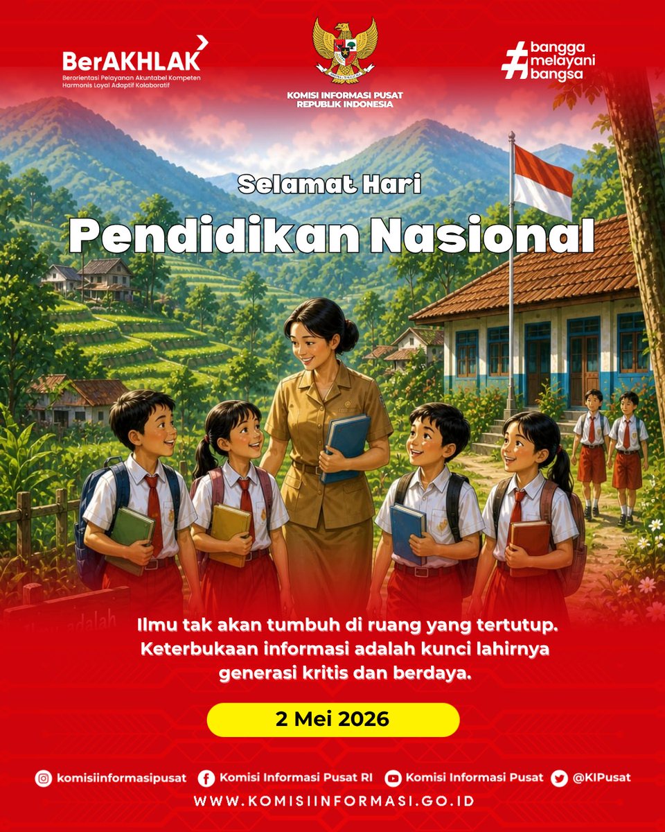 Komisi Informasi Pusat RI tweet media