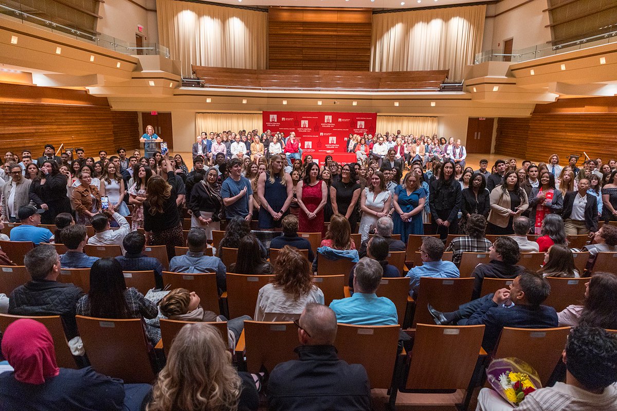 North Central College tweet media