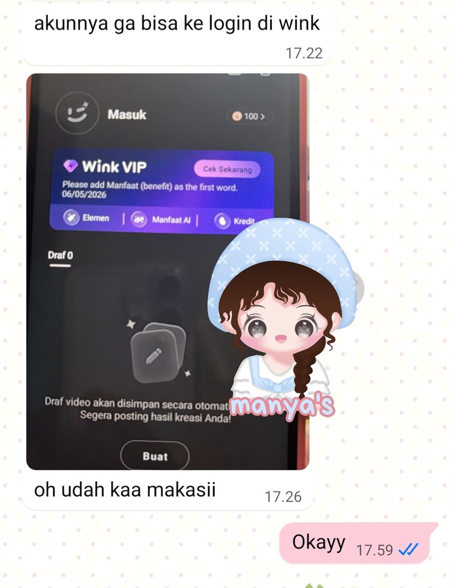 anya testi & WA dibio tweet media