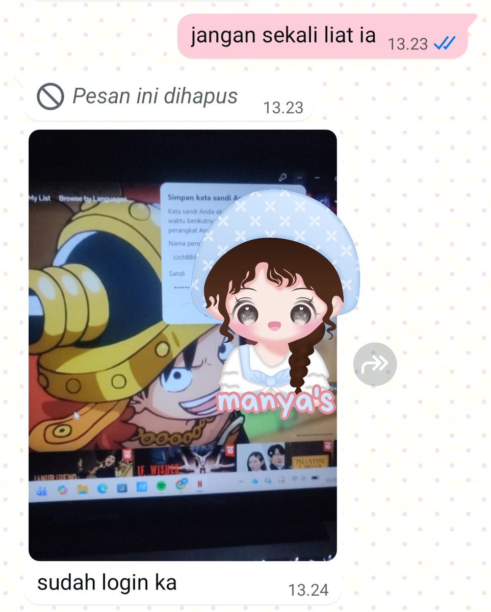 anya testi & WA dibio tweet media