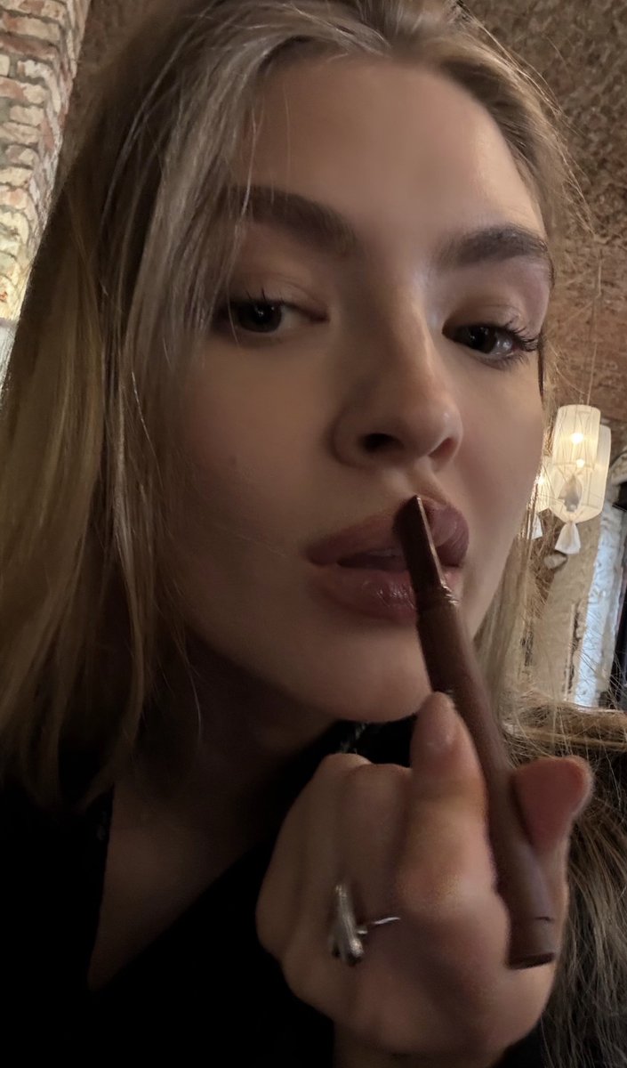But first, lip balm, priorities, always.