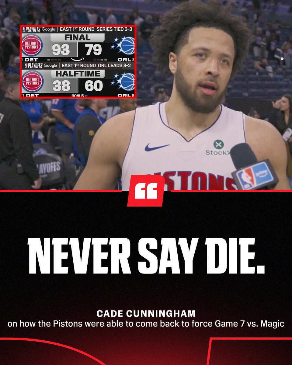 ESPNBET's tweet photo. This mentality from Cade Cunningham 💯 https://t.co/4lIOSmC6VJ