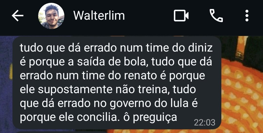 essa mensagem sou eu