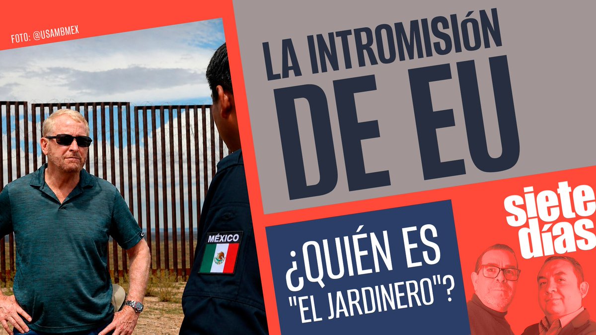 SinEmbargoMX's tweet image. 🔴#EnVivo: SieteDías ¬ EU: el vecino metiche ¬ La caída de "El Jardinero"

Por #SinEmbargoAlAire con @alvaro_delgado y Obed Rosas (@obedro) en #SieteDías.  youtu.be/a0_-19CJJQM