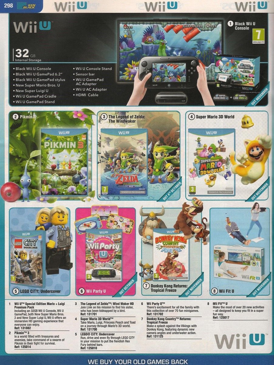 Nin10Nostalgia's tweet image. Nintendo Wii U Advertisement. What game are you picking up first?

#Nintendo