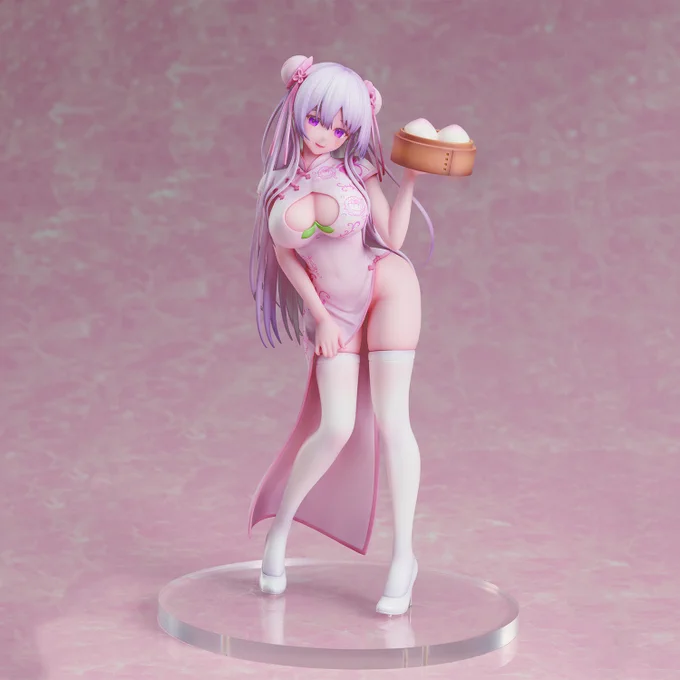 桃饅ちゃんのフィギュア再販開始 ご好評いただいたお陰で再販が決定いたしました! よろしくお願いいたします