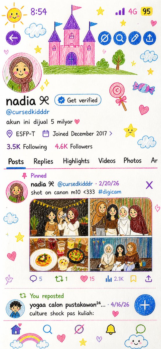 nadia 𝜗ৎ tweet media