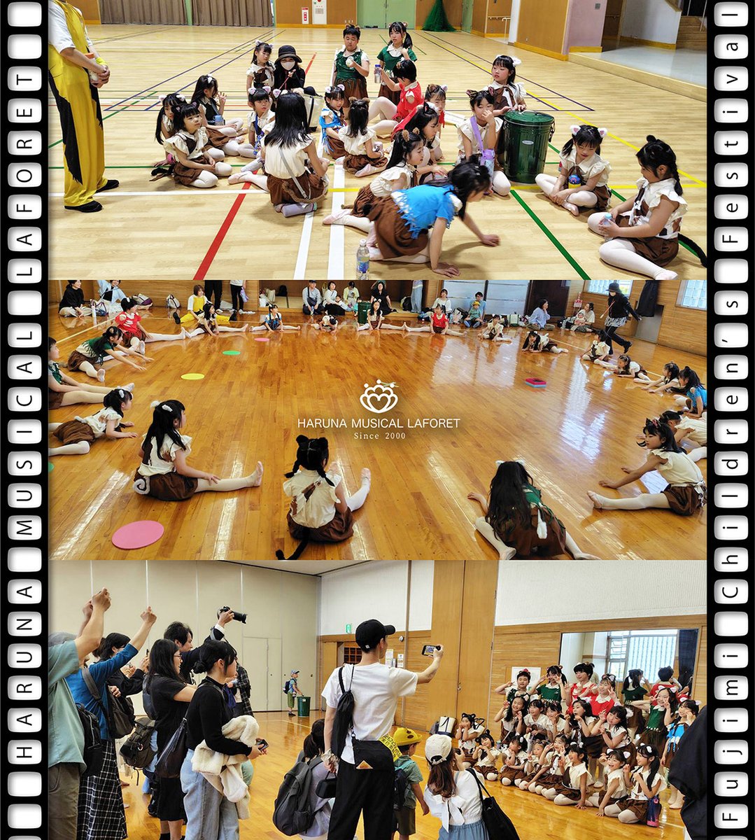 staff_hml's tweet photo. 普段スマホで撮ってる写真のアスペクト比は4:3にしています。シネマサイズの映画は2.35:1のかなり横長な比率になっています。

子どもフェスティバル時の写真をこの比率で組んでみました。Pen
#Since2000　#シネマスコープ　#今日は良い天気です https://t.co/ubJLobkmdq