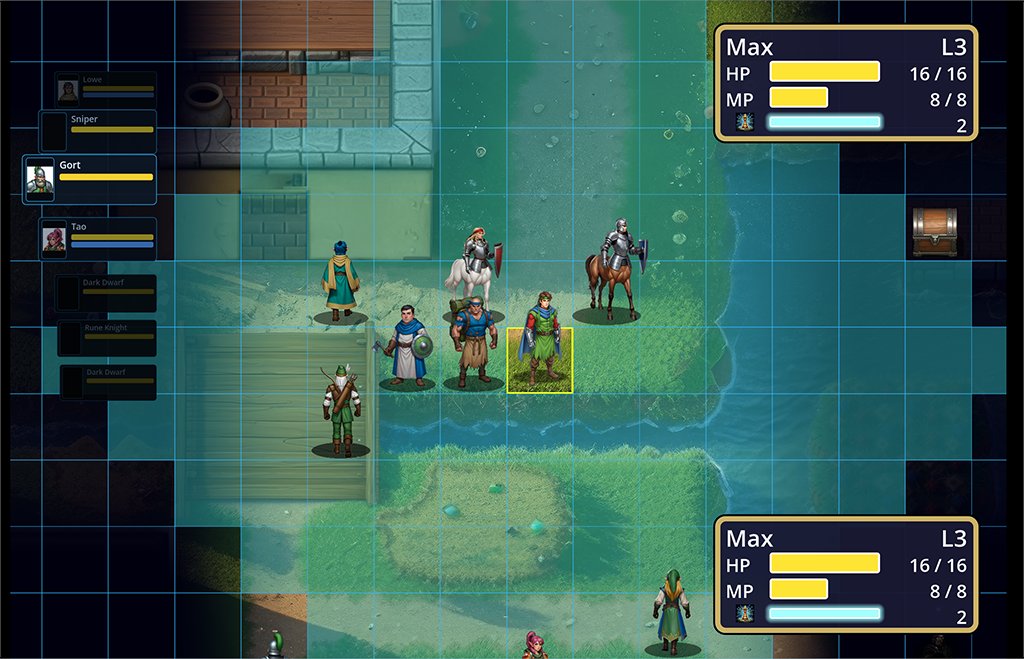Exp1diter's tweet photo. Shining Force: Chapter One (AI-Assisted (obviously) Tactical RPG Remake)

I am a complete beginner to game dev. I just started about 3 months ago. For my learner project I decided to rebuild a game I LOVED as a kid. This is the 1992 Sega Strategy RPG Shining Force.

This is fully playable on WEB at my itch io account with about 3-4Hs of content. New abilities per character , new secret town and character ,  save states etc. I don't have the Battle cut scenes or animations yet, but the battles are still fun.  Link to play is at :

https://t.co/Mo6OB0GbpX

This is a turn-based tactical RPG . I rebuilt this using Grok , Photoshop , and Cursor. Try it and see how close it is to the original. If you find any bugs let me know. 
#ShiningForce #ShiningForceRemake #TacticalRPG #StrategyRPG #SRPG #IndieDev
#SoloDev #RetroGaming #GameDev #MadeWithGodot