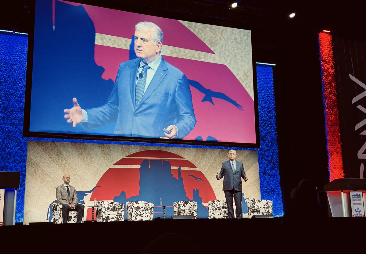 DrNTheodore's tweet image. In San Antonio for the AANS annual meeting.  Honored to follow Marty Makary from the FDA,  who set the tone of the meeting. Innovation and technology are woven into the fabric of neurosurgery.  #aans #neurosurgery #spinalsurgery #robotics #globusmedical