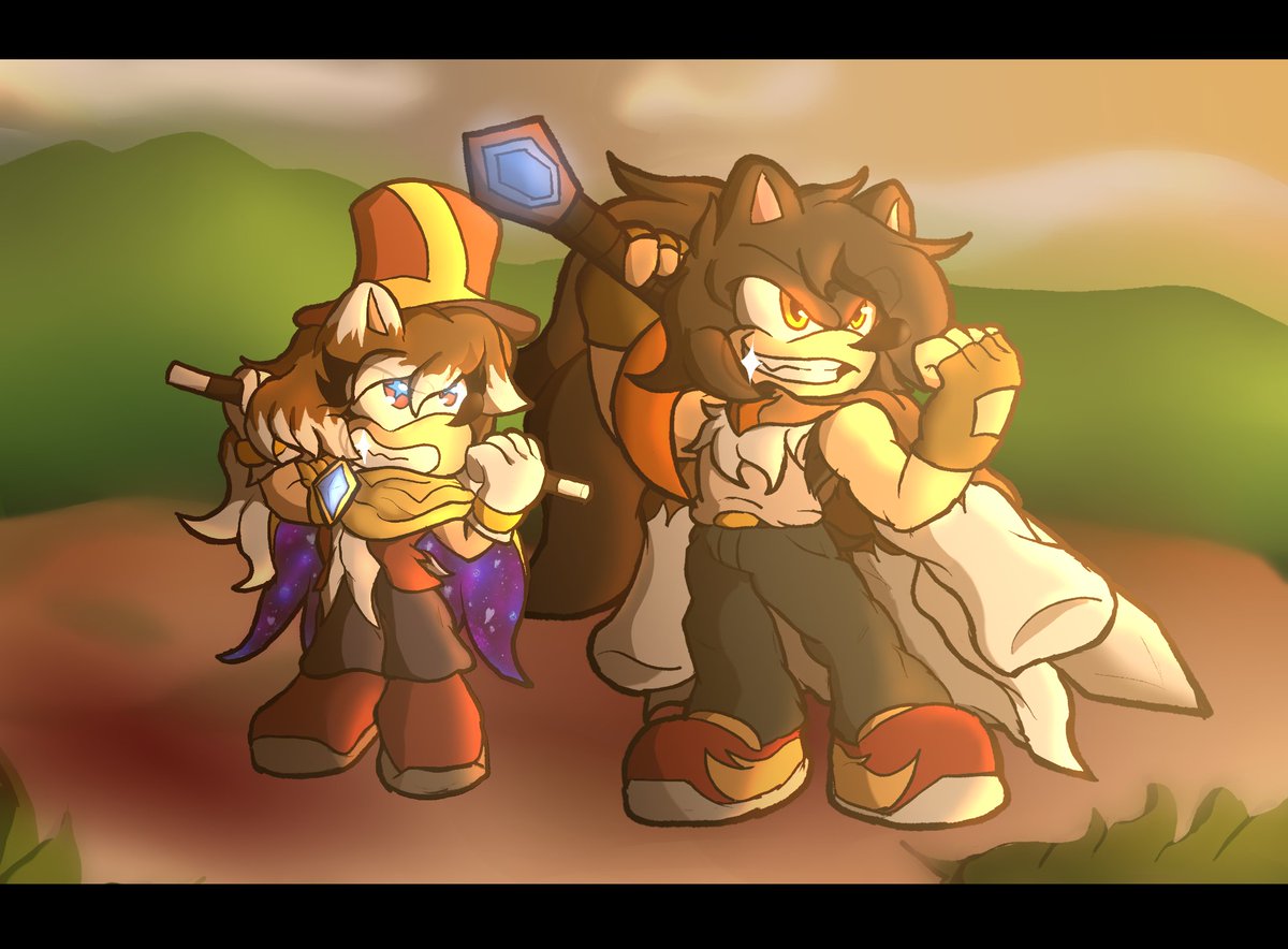 MasterLXD's tweet photo. I totally forgot to post my anual drawing of the same pose. I made it half a year ago lmao

2025 version includes Zoe, Leo's child https://t.co/Bs2PfliPwv