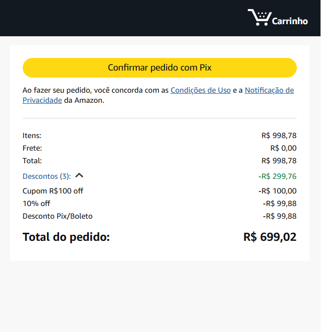 Beleza de Ofertas 🛒 tweet media