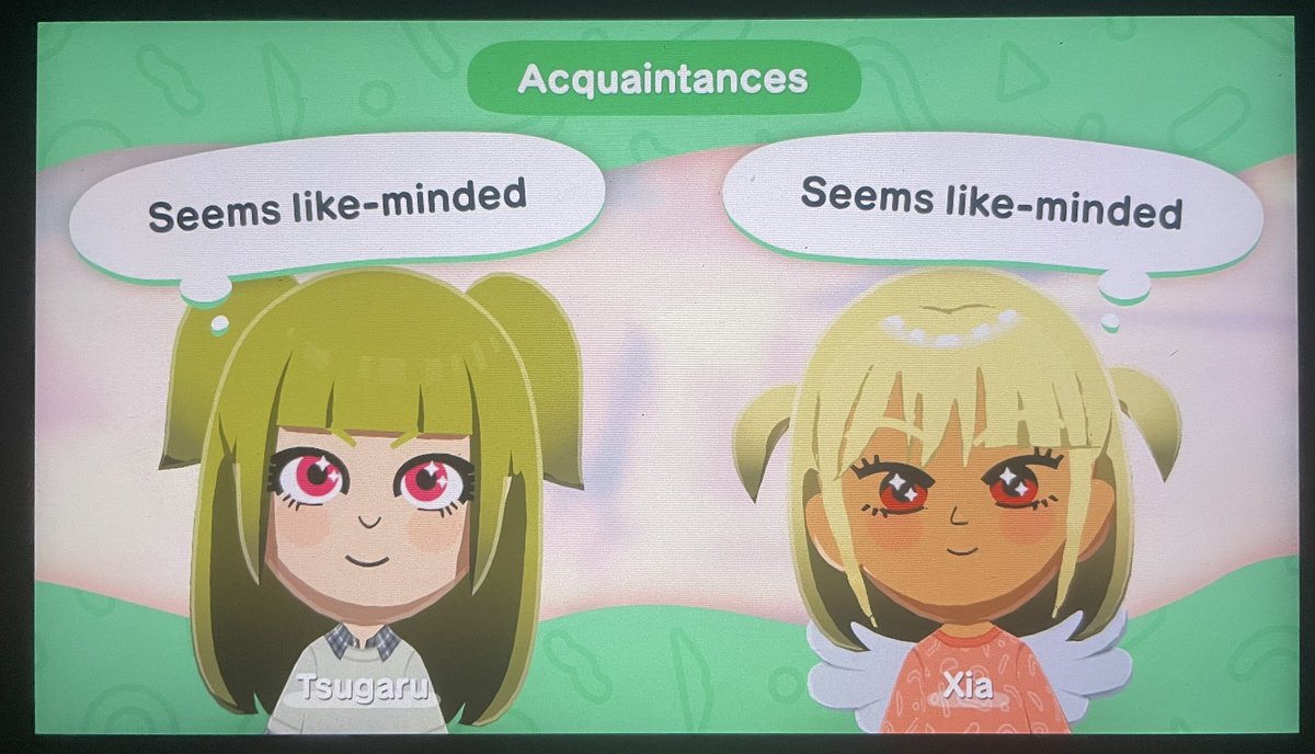 yubicopter's tweet photo. didn’t get to share it earlier but i gave my tsugaru a friend :3 (might make her bangs/face paint more accurate later but i’m getting the hang of it i think) https://t.co/m2mVRTYLe5
