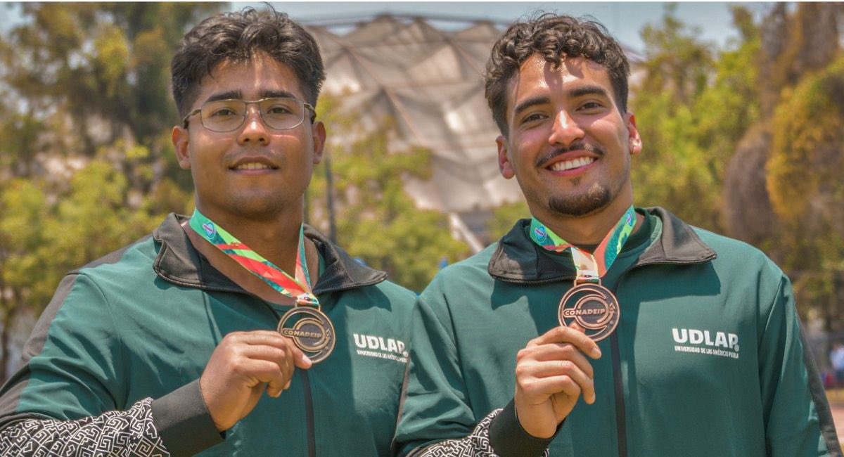 aztecasudlap's tweet photo. Aztecas UDLAP suman 19 medallas en el Nacional CONADEIP 2026 tras un sólido segundo día:
🥇 3 oros | 🥈 2 platas | 🥉 4 bronces
La Tribu Verde sigue destacando en el atletismo nacional 🏆
#AztecasUDLAP #CONADEIP
https://t.co/4Jedgp18bY
#AztecasUDLAP #CONADEIP https://t.co/73WKbJyrba