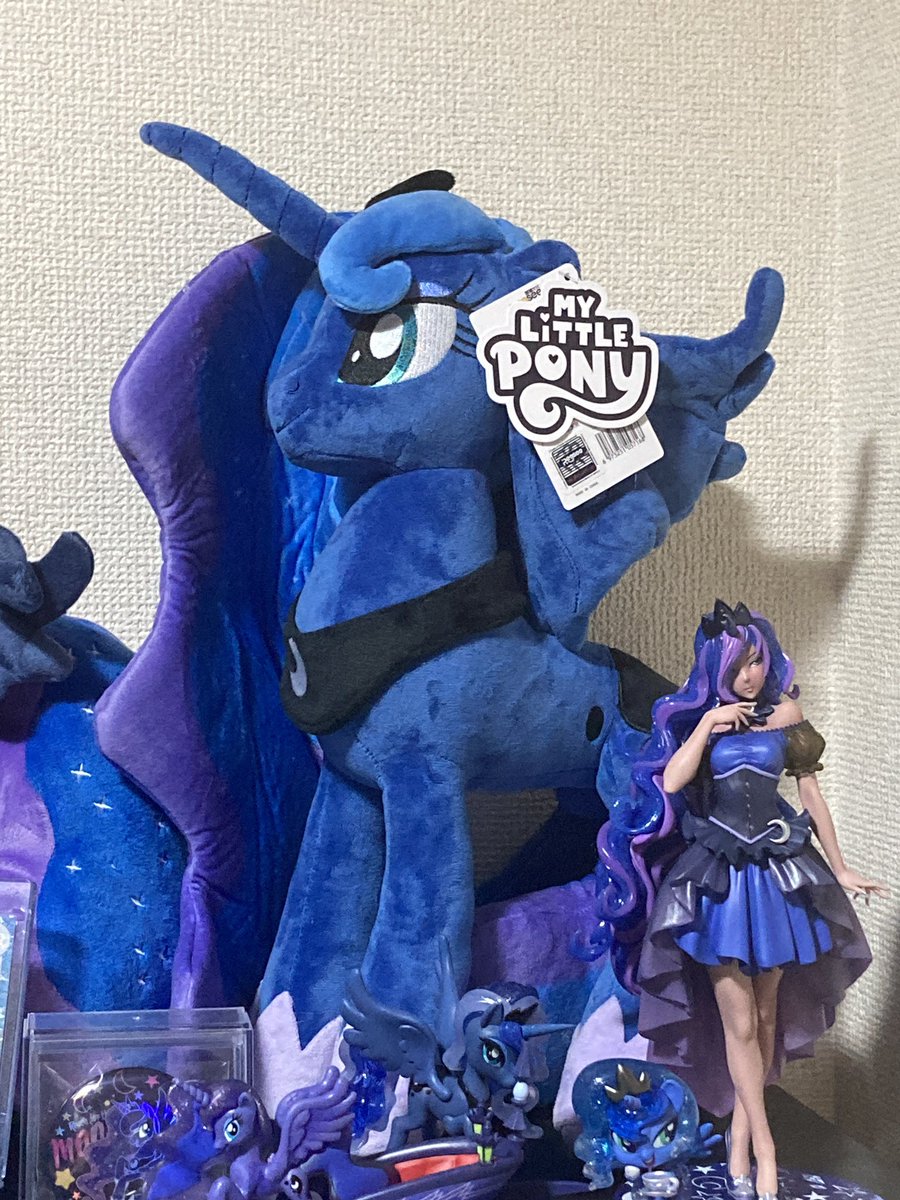 ktnh_luna's tweet photo. AliExpressからプリンセスルナのぬいぐるみが届いた！ https://t.co/90Cx0nikFm