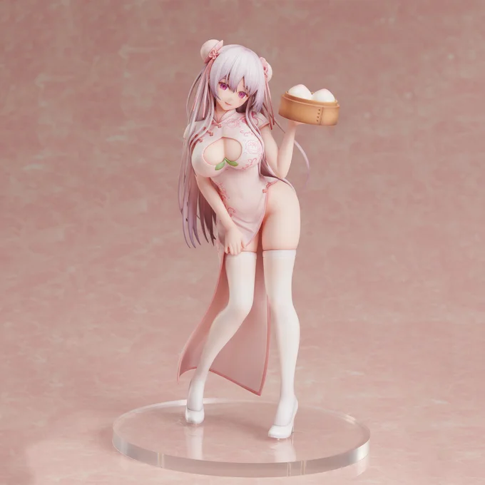 桃饅ちゃんのフィギュア再販開始 ご好評いただいたお陰で再販が決定いたしました! よろしくお願いいたします